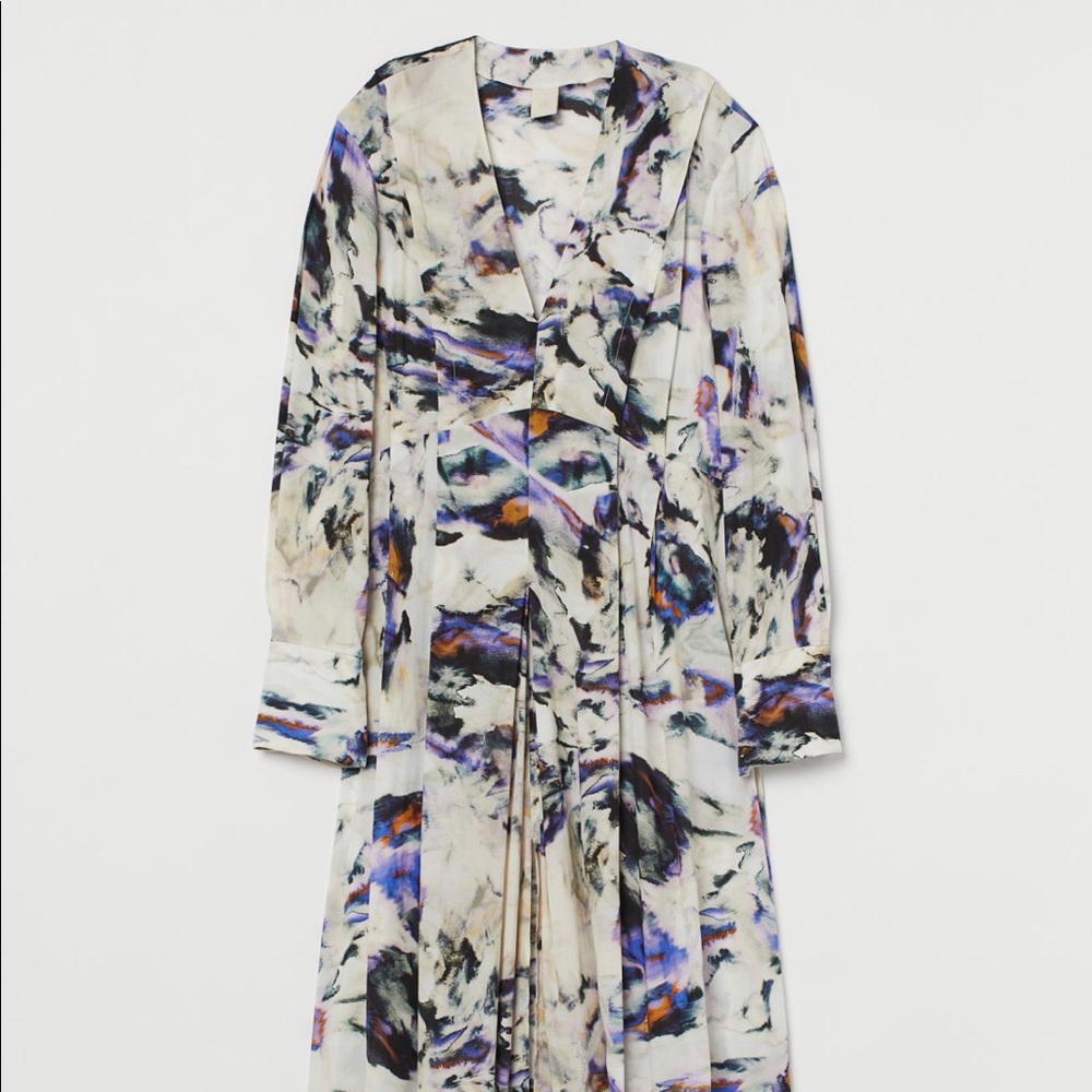 H&M Purple Pattern Dress